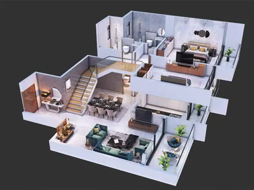 3 Bhk Duplex